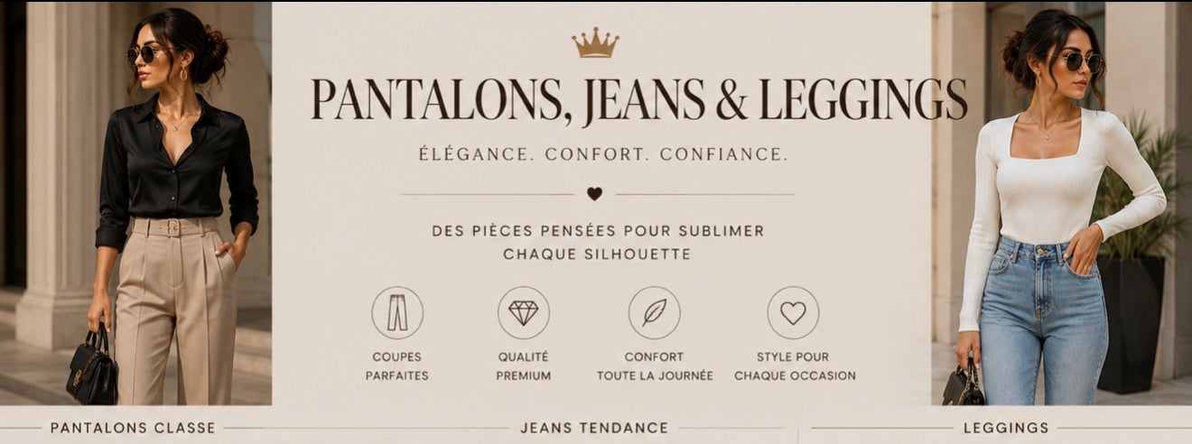 Pantalons, Jeans & Leggings