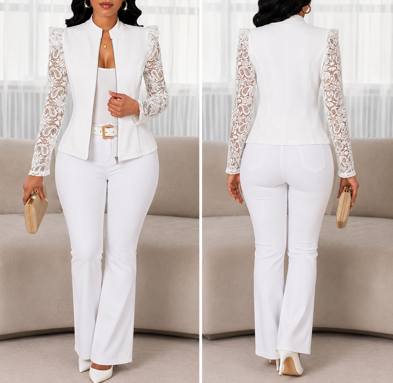 Veste chic en Dentelle