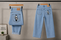 Jean Femme Taille Haute – Coupe Large & Décontractée