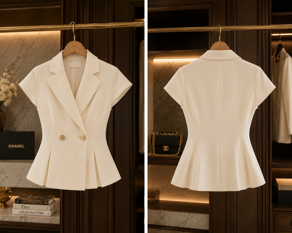 Veste à manches courtes
