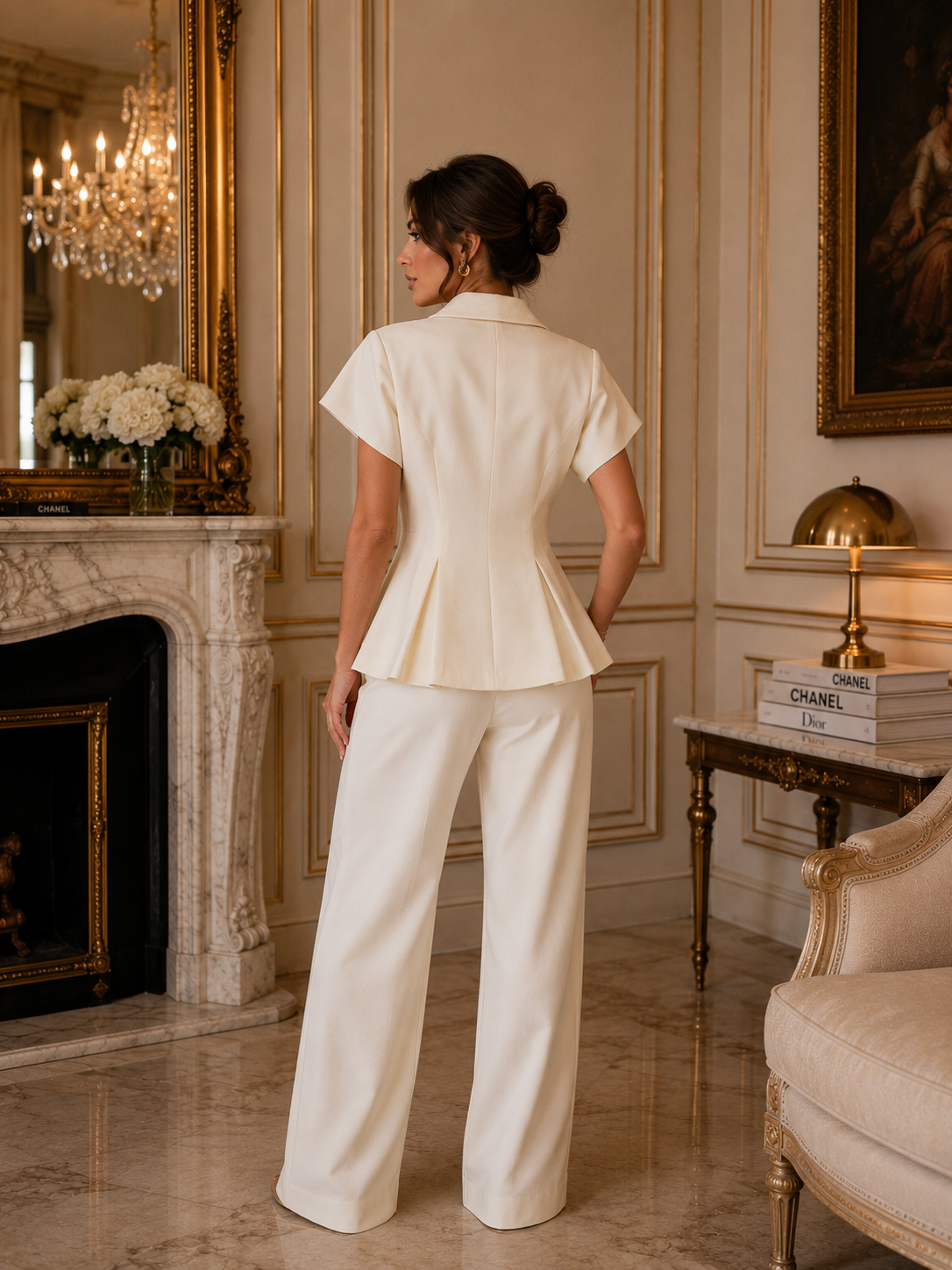 Veste à manches courtes
