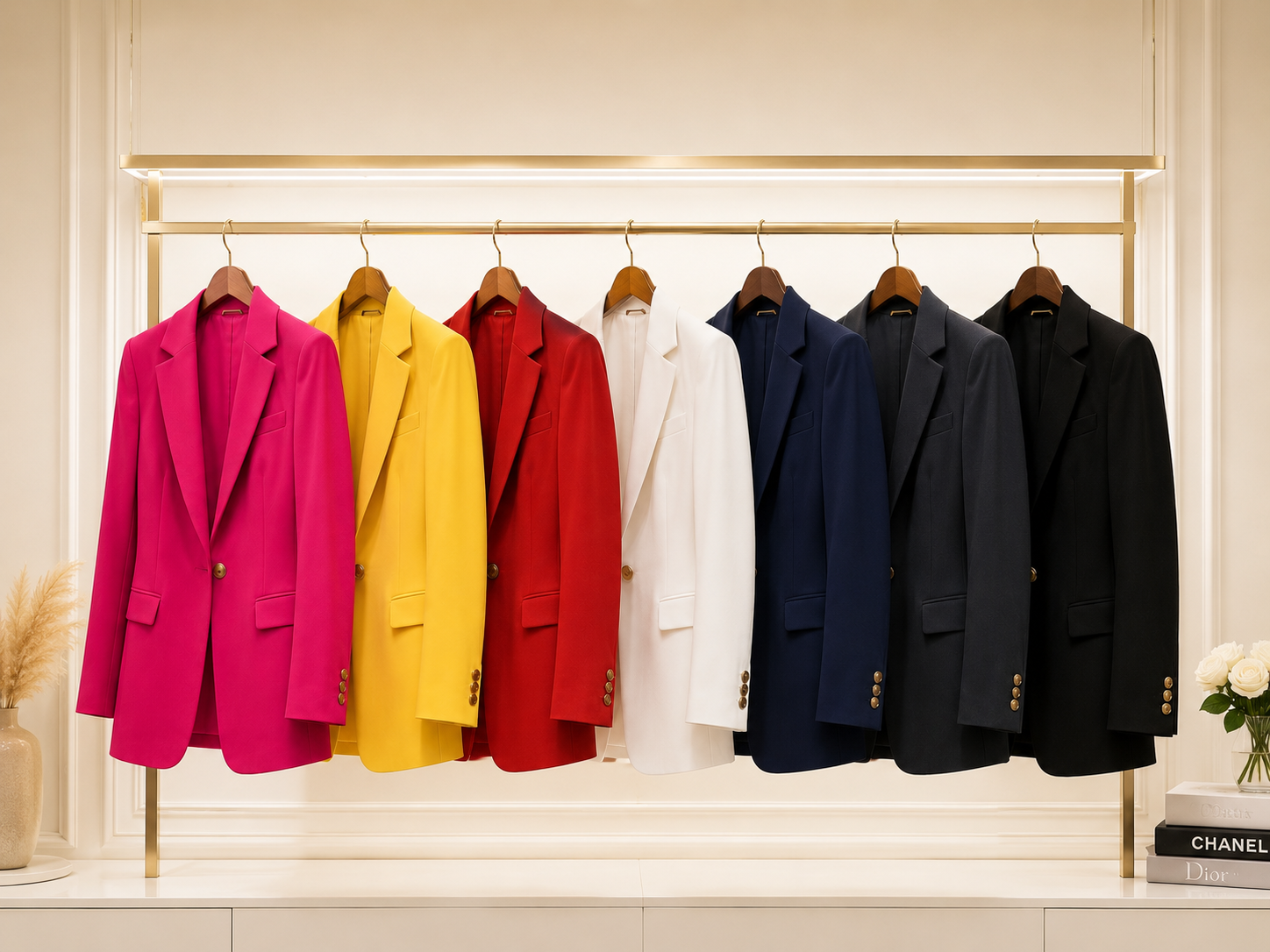 Blazer à revers slim-fit