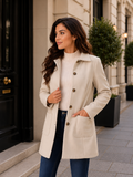 Manteau double boutonnage